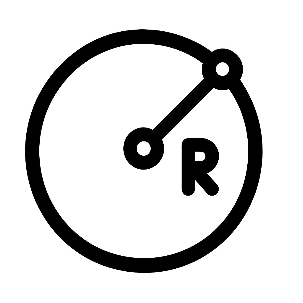 label for blinders radius